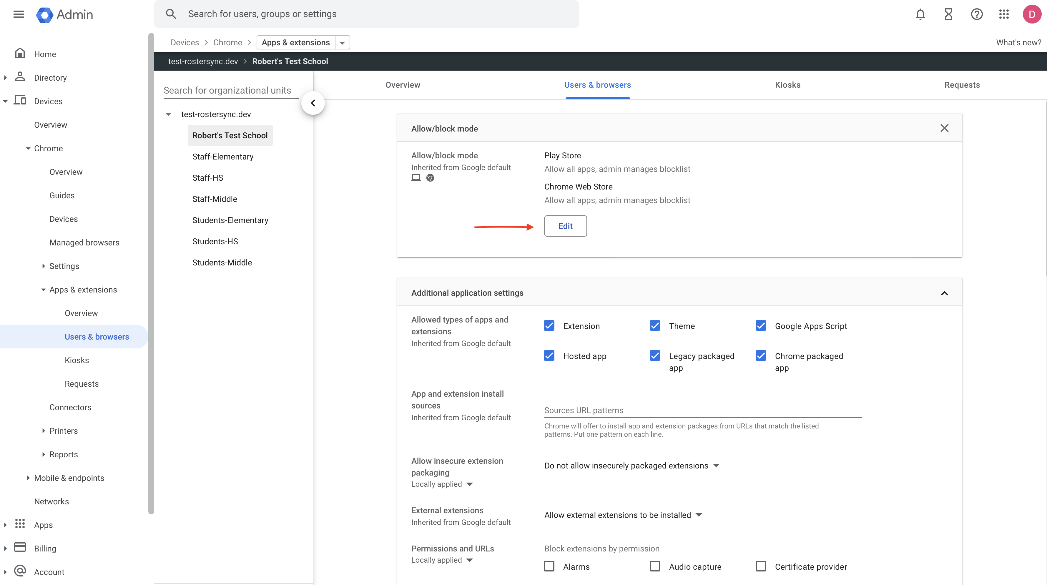 Installing the Chrome Extension for Lightspeed Classroom Management™
