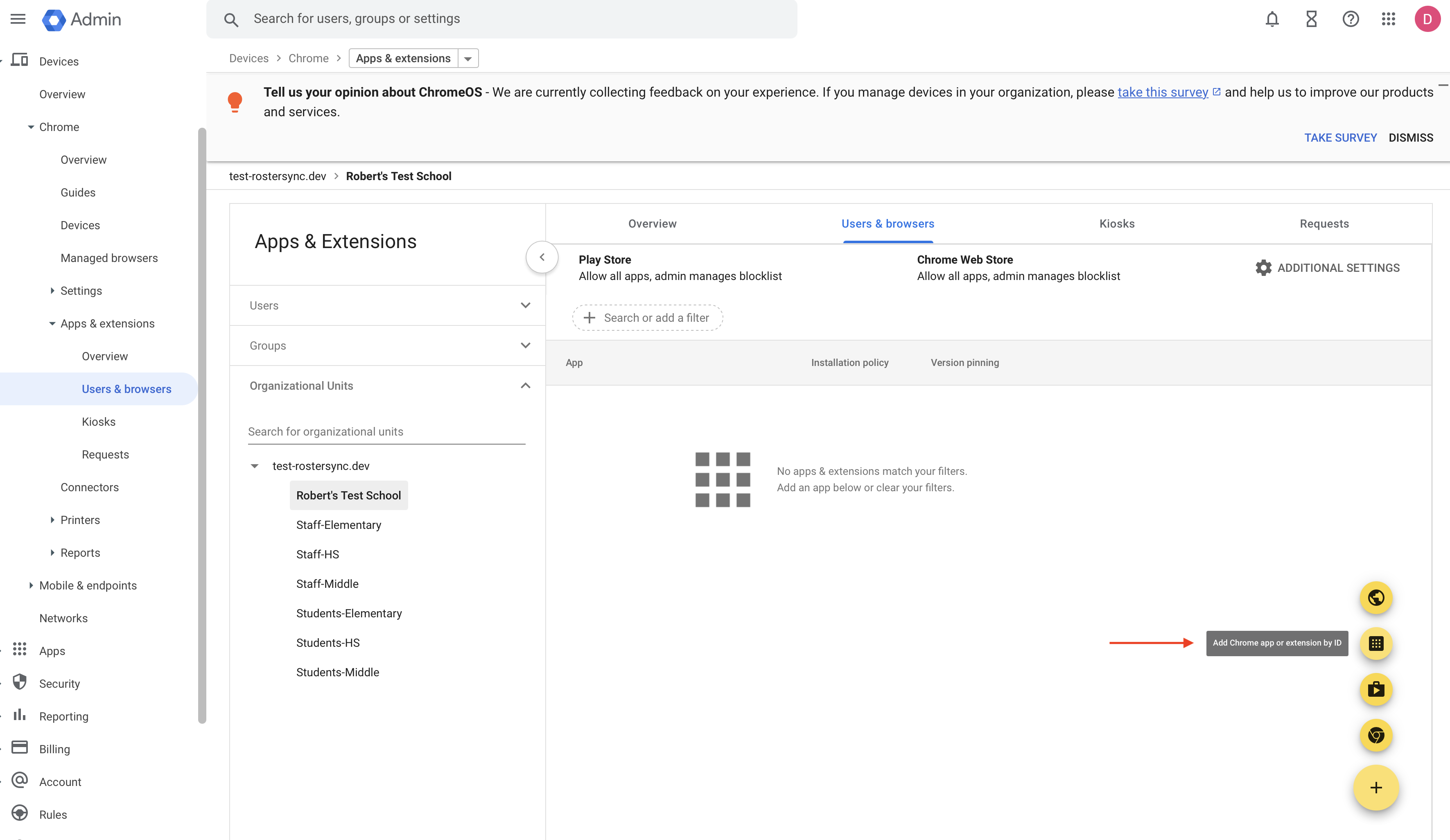 Installing the Chrome Extension for Lightspeed Filter™