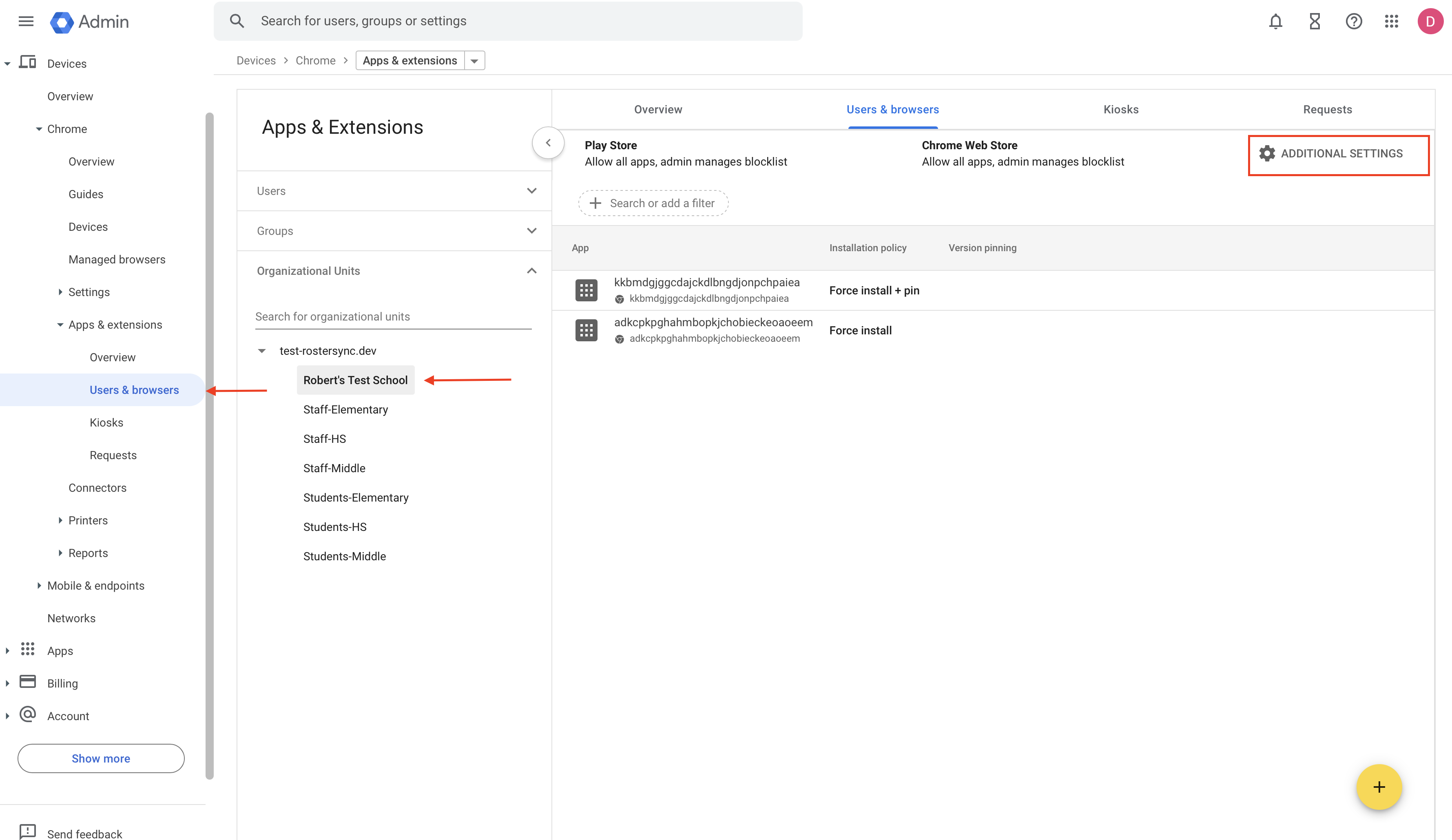 Installing the Chrome Extension for Lightspeed Filter™