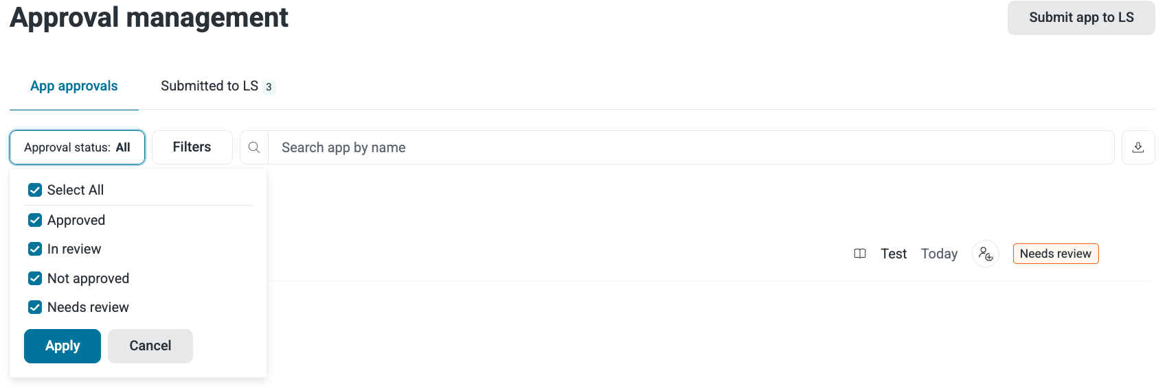 Lightspeed Insight - App Approval Workflow Automation
